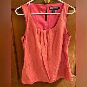 Vineyard Vines Sand Dollar Silk Top